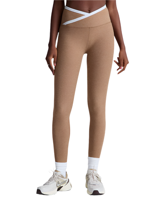 spacedye outlines high waisted midi legging