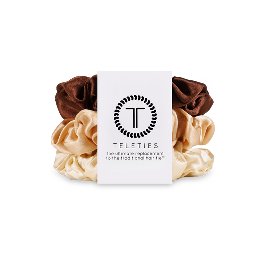 Silk Hair Scrunchie | Large | For the Love of Nude