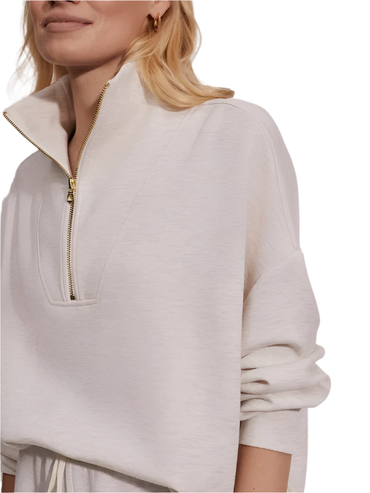 hawley half zip sweat